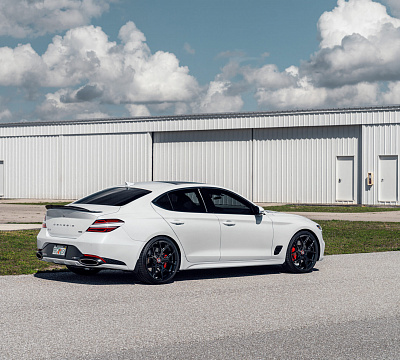Фото дисков Vossen HF-5 на Genesis G70