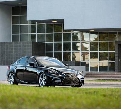 Фото дисков Vossen CV3 на Lexus IS II