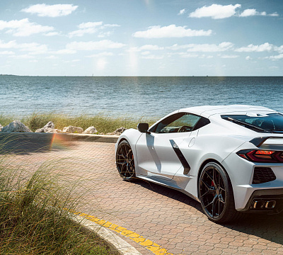 Фото дисков Vossen HF-5 на Chevrolet Corvette C8