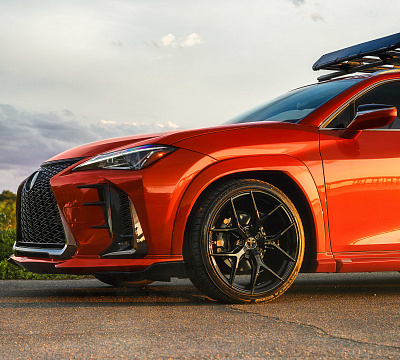 Фото дисков Vossen HF-5 на Lexus UX
