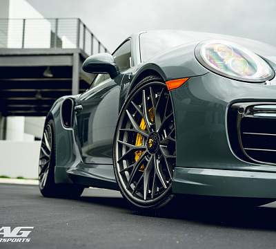 Фото дисков Anrky AN30 на Porsche 911 VII
