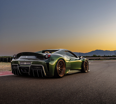 Фото дисков Brixton Forged R11-RS на Ferrari 458