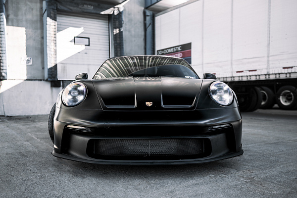 Фото дисков Savini SV10 Черный сатин на Porsche 911 VIII