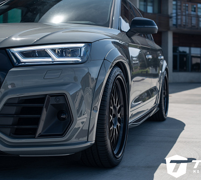Фото дисков HRE 540 на Audi Q5 (FY)