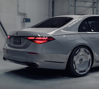 Фото дисков Brixton Forged LX13 на Mercedes-Benz S-Class (W223)