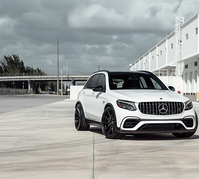 Фото дисков Vossen HF-3 на Mercedes-Benz GLC (X253, C253)