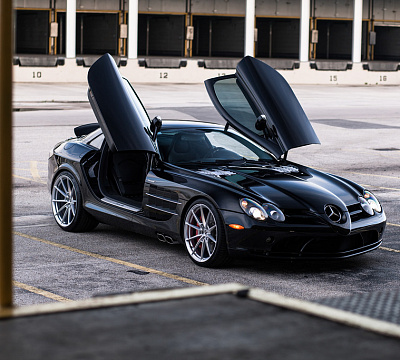 Фото дисков Anrky AN18 на Mercedes-Benz SLR McLaren