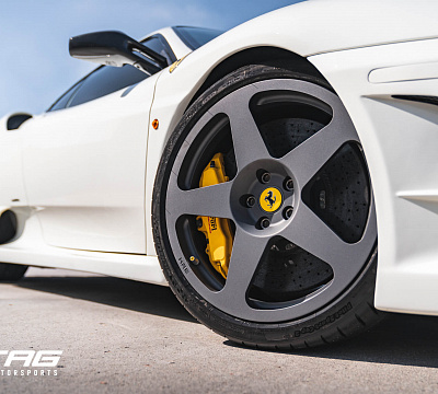 Фото дисков HRE 305M на Ferrari F430