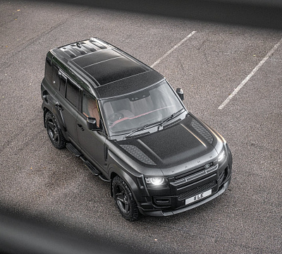 Фото дисков Kahn Mondial Heavy Duty RS на Land Rover Defender II