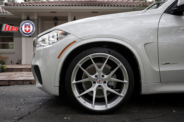 Фото дисков HRE P101 Глянцевый лак на BMW X5/X5 M (F15/F85)