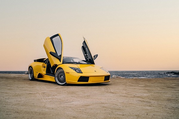 Фото дисков HRE 501 Глянцевый графит на Lamborghini Murcielago