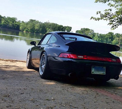 Фото дисков HRE 300 на Porsche 911 IV