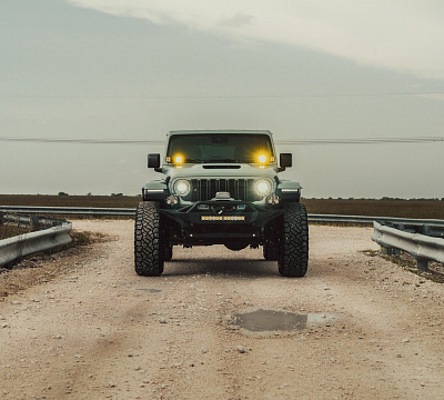 Фото дисков Vossen HFX-1 (5-Lug) на Jeep Wrangler IV (JL)