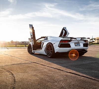 Фото дисков Anrky AN28 на Lamborghini Aventador