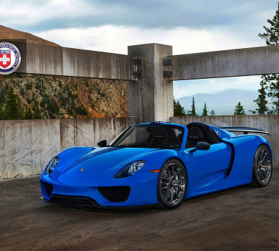 Фото дисков HRE P101 на Porsche 918 Spyder