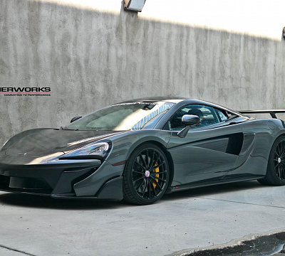 Фото дисков HRE P103 на McLaren 570S