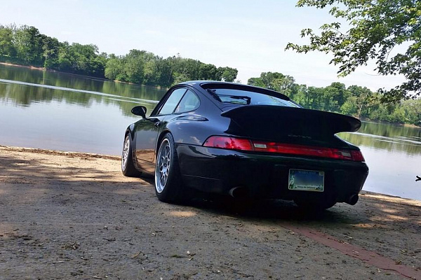 Фото дисков HRE 300 Серебро на Porsche 911 IV