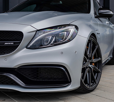 Фото дисков Vossen HF-3 на Mercedes-Benz C-Class (W205)