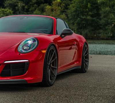 Фото дисков Vossen M-X2 на Porsche 911 VII