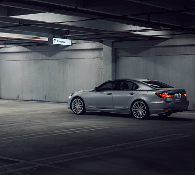 Фото дисков Vossen HF-4T на Lexus LS IV