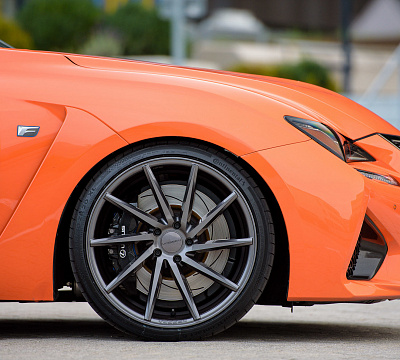 Фото дисков Vossen CVT на Lexus RC