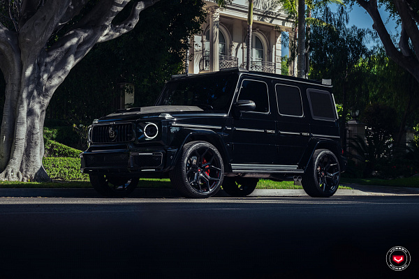 Фото дисков Vossen EVO-3 Черный глянец на Mercedes-Benz G-Class III