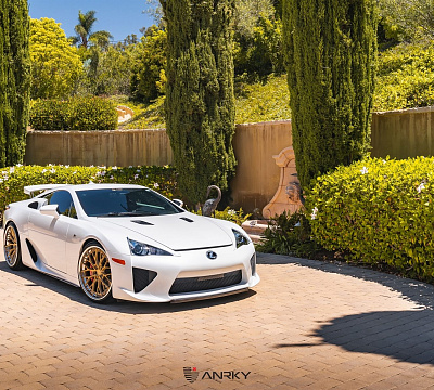 Фото дисков Anrky AN30 на Lexus LFA