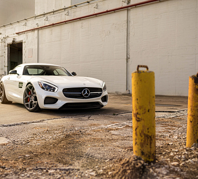 Фото дисков Vossen CG-205 на Mercedes-Benz AMG GT I