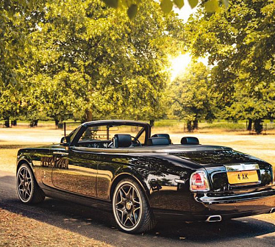 Фото дисков Kahn Split 6 на Rolls-Royce Phantom