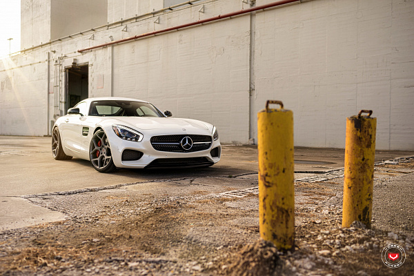 Фото дисков Vossen CG-205 Матовый графит на Mercedes-Benz AMG GT I