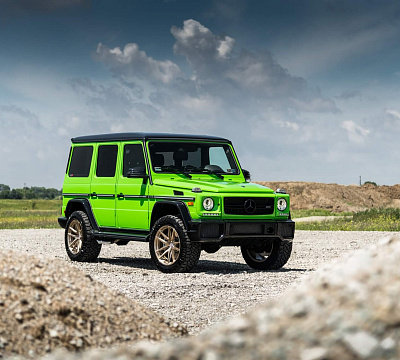 Фото дисков HRE P104 на Mercedes-Benz G-Class II