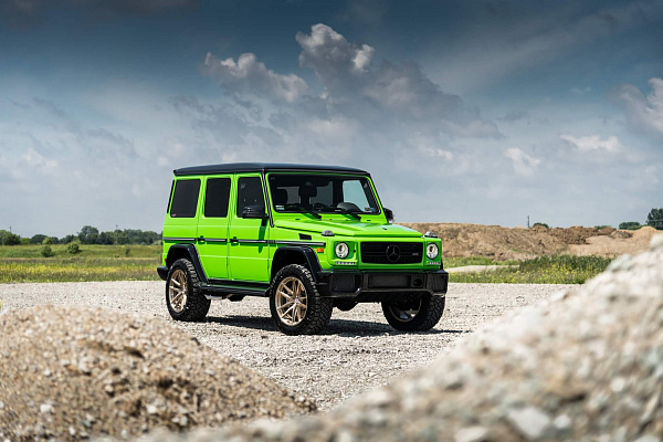 Фото дисков HRE P104 Глянцевая шампань на Mercedes-Benz G-Class II