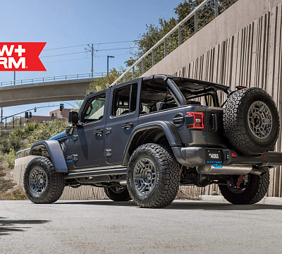 Фото дисков HRE FT1 на Jeep Wrangler IV (JL)