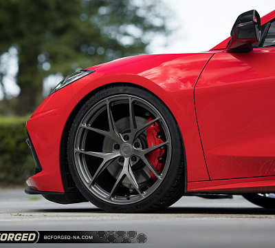Фото дисков BC Forged RZ21 на Chevrolet Corvette C8