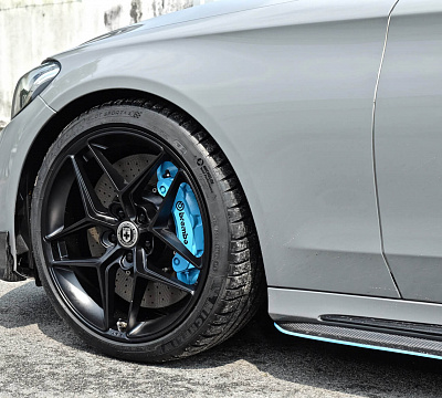 Фото дисков HRE FF11 на Mercedes-Benz C-Class (W205)