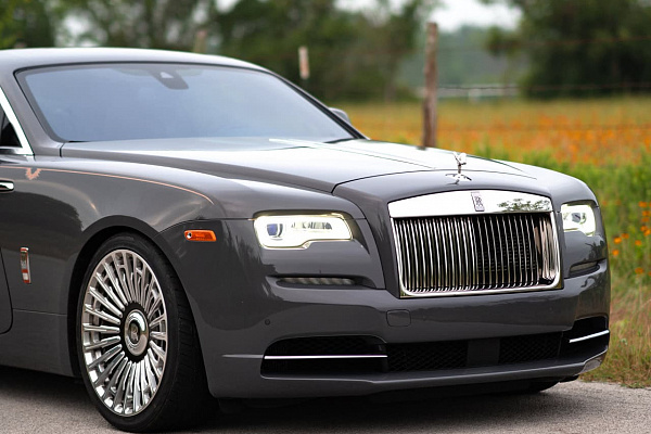 Фото дисков Brixton Forged LX07 Алмазная проточка на Rolls-Royce Wraith