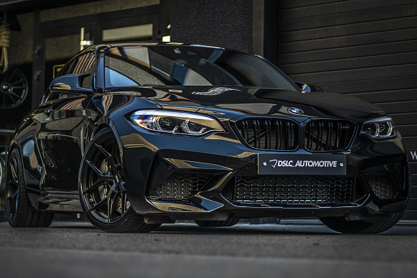 Фото дисков Vossen HF-5 Черный сатин на BMW 2/M2 (F22/F87)