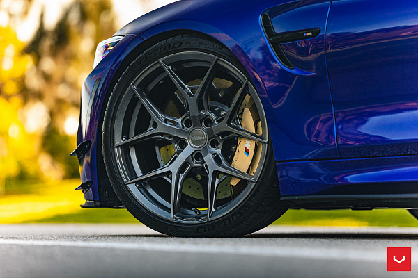 Фото дисков Vossen HF-5 Глянцевый графит на BMW 4/M4 (F32/F82)