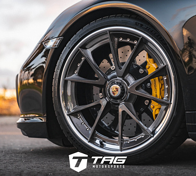 Фото дисков HRE S204 на Porsche 911 VII