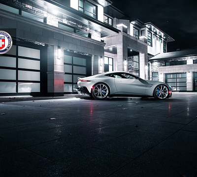 Фото дисков HRE P204 на Aston Martin Vantage 4