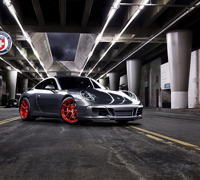 Фото дисков HRE P101 на Porsche 911 VII