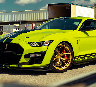 Фото дисков Vossen S21-01 на Ford Mustang VI