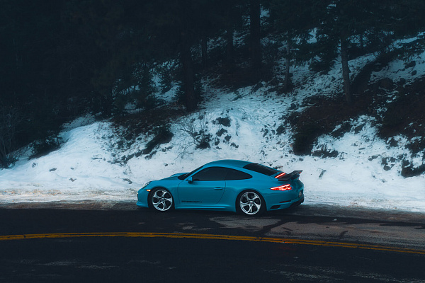 Фото дисков HRE 522M Глянцевый лак на Porsche 911 VII