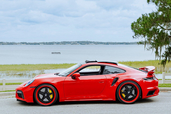 Фото дисков Strasse Wheels S5 Track Другой цвет на Porsche 911 VIII