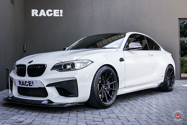 Фото дисков Vossen M-X2 Сатиновый графит на BMW 2/M2 (F22/F87)