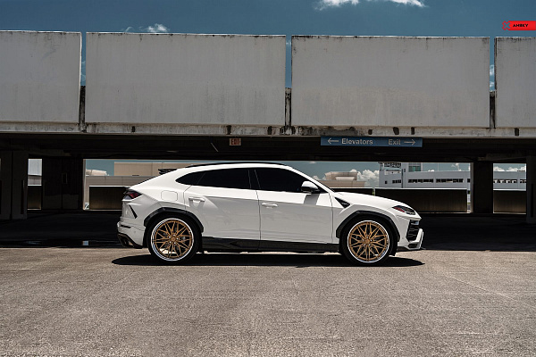 Фото дисков Anrky S3-X1 Сатиновое золото на Lamborghini Urus