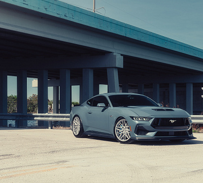 Фото дисков Vossen HF-7 на Ford Mustang VII