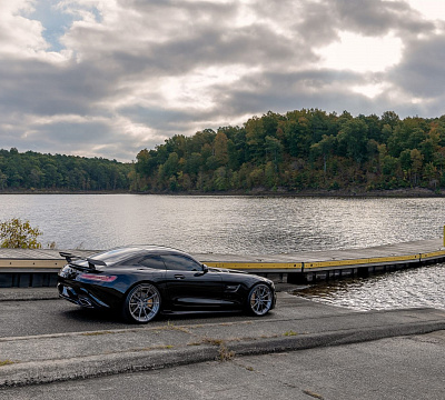 Фото дисков Anrky AN28 на Mercedes-Benz AMG GT I