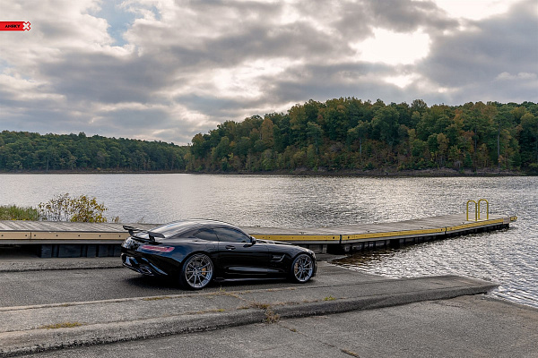 Фото дисков Anrky AN28 Глянцевый тонированный лак на Mercedes-Benz AMG GT I