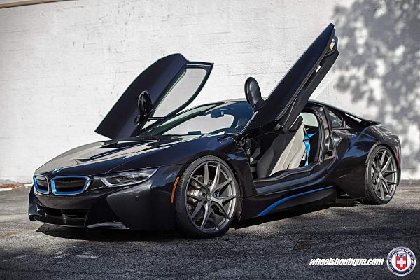 Фото дисков HRE P101 Сатиновый графит на BMW i8